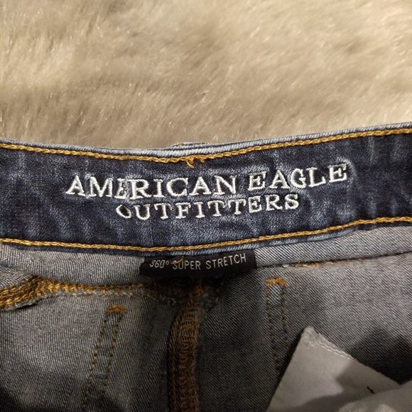 American Eagle midi jean shorts 4 - Picture 2 of 5